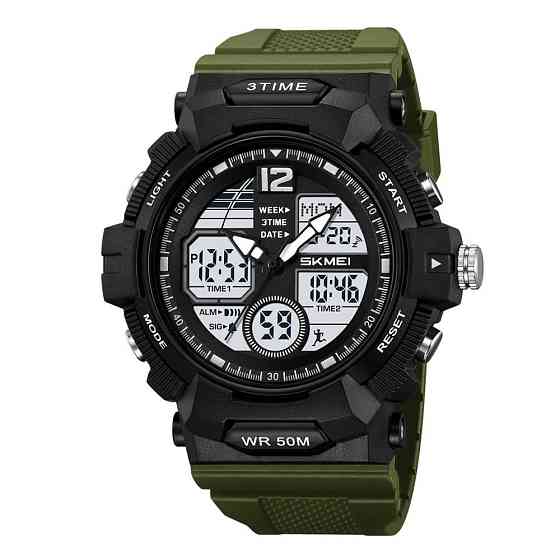Часы спортивные скмей SKMEI, Мужские армейские водостойкие тактические часы для рыбалки и походов YQ-61 Ивано-Франковск