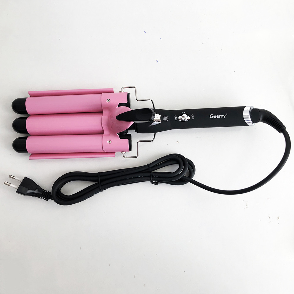 Багатофункціональні плойки для волосся GEMEI GM-1956-25 тройная Щипці для волосся об'ємної зачіски TD-18 Львів - фото 5