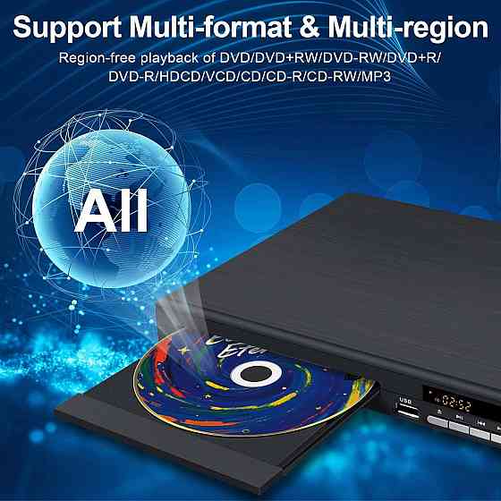 DVD-програвач JOVELL  DVD-198 для телевізора із виходом HDMI та AV Дніпро