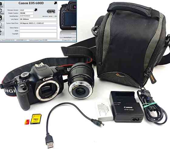 Дзеркальний Фотоапарат Canon EOS 600D з об'єктивом Tamron Киев