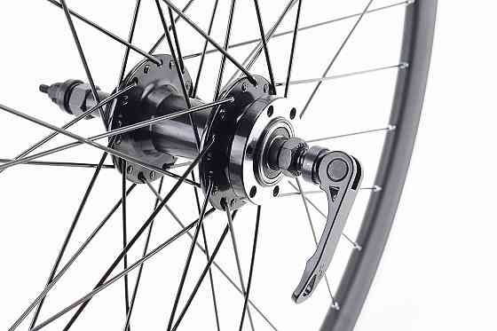 Колесо 27,5" заднє Disk-brake, обід "крапля" та втулка 14Gx36H алюмінієві,пром підшипникі NECO MS31R, під вільнобіг, кріпл. ексцентрик, Бершадь