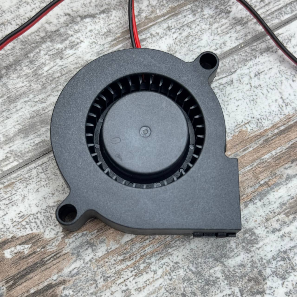Центробежный вентилятор 12В 50×15 мм для 3D-принтера, ЧПУ-станка, охлаждения техники, тихий обдув Киев - изображение 3