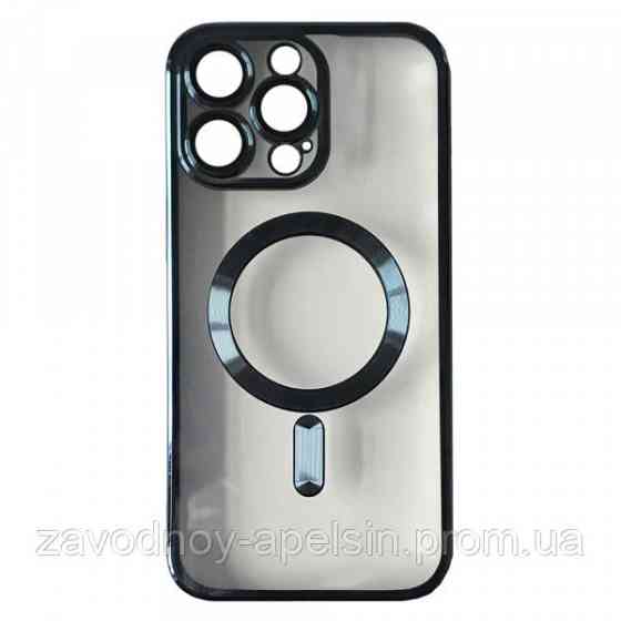 Iphone 15 Pro Max Чохол магніт Titanium Blue (синій) Одеса