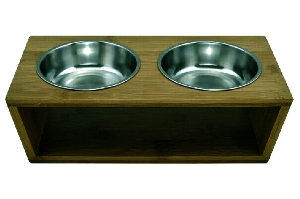 Підставка під миски для кішок "Кура" капучино Миколаїв - фото 1