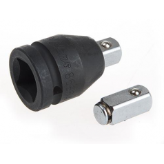 Перехідник ударний 3/4&quot;M х 1/2&quot; F зі змінним квадратом HANS (86884) Вінниця - фото 1