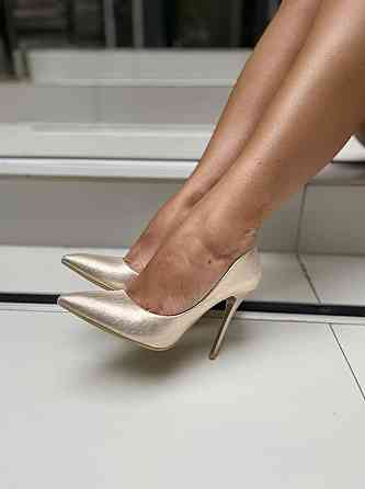 Comer Туфлі жіночі COMER золото еко-шкіра каблук 11см (4962) Коломия