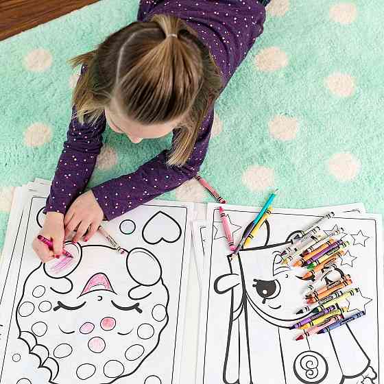 Воскові олівці Crayola 24 кольори набір для малювання діаметр 7 мм довжина 90 мм Київ