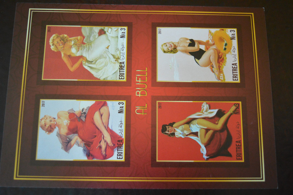 Эретрия. Марки. История и Личности . Блок. 2017 год (Б-7) Полтава - изображение 1