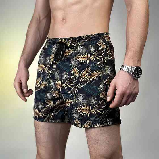 Плавальні шорти чоловічі Pobedov Pool Day Lystya Київ