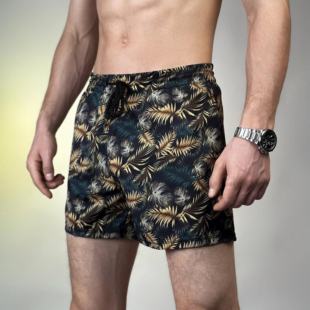 Плавальні шорти чоловічі Pobedov Pool Day Lystya Київ - фото 2