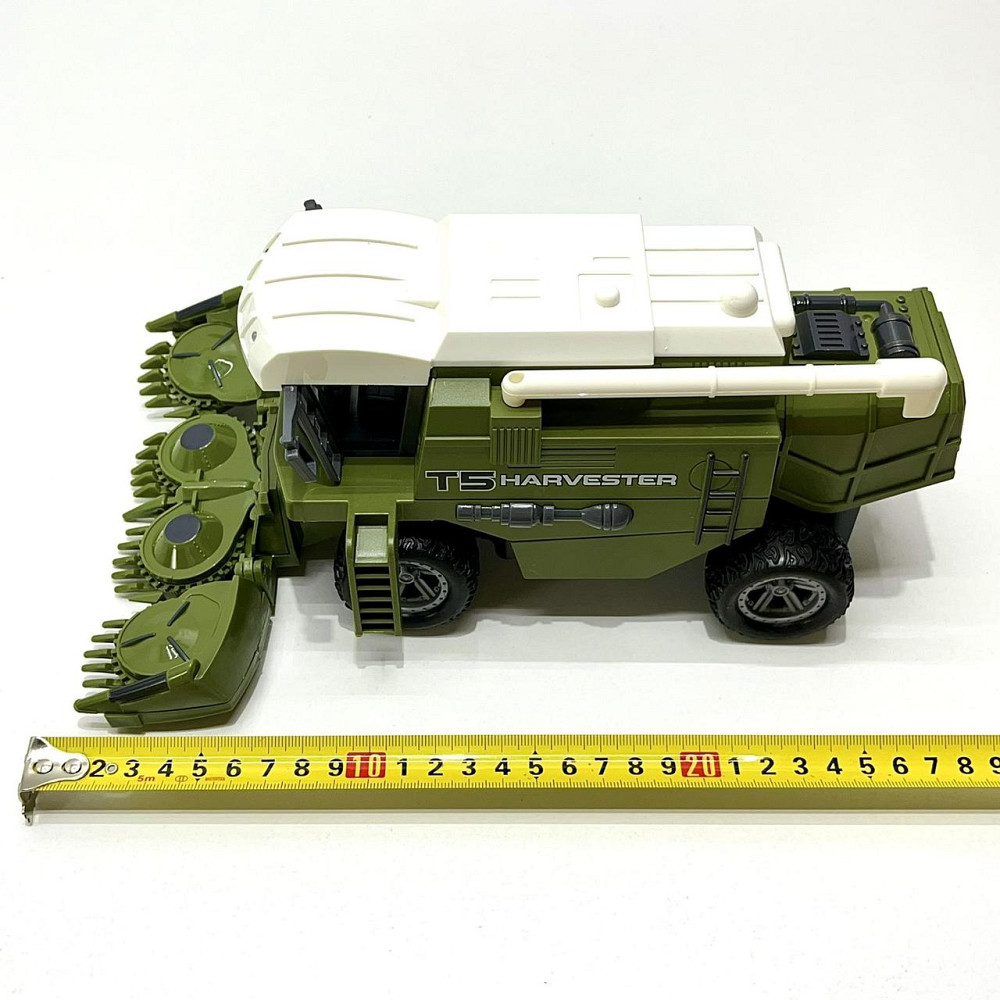 Комбайн на радіокеруванні LIMO TOY з гумовими колесами 21 см Зелений (M 4949) Чернігів - фото 3