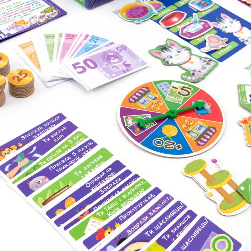 Настольная игра для детей «Домашние любимцы» VT2312-07 От 5-ти лет Винница - изображение 4