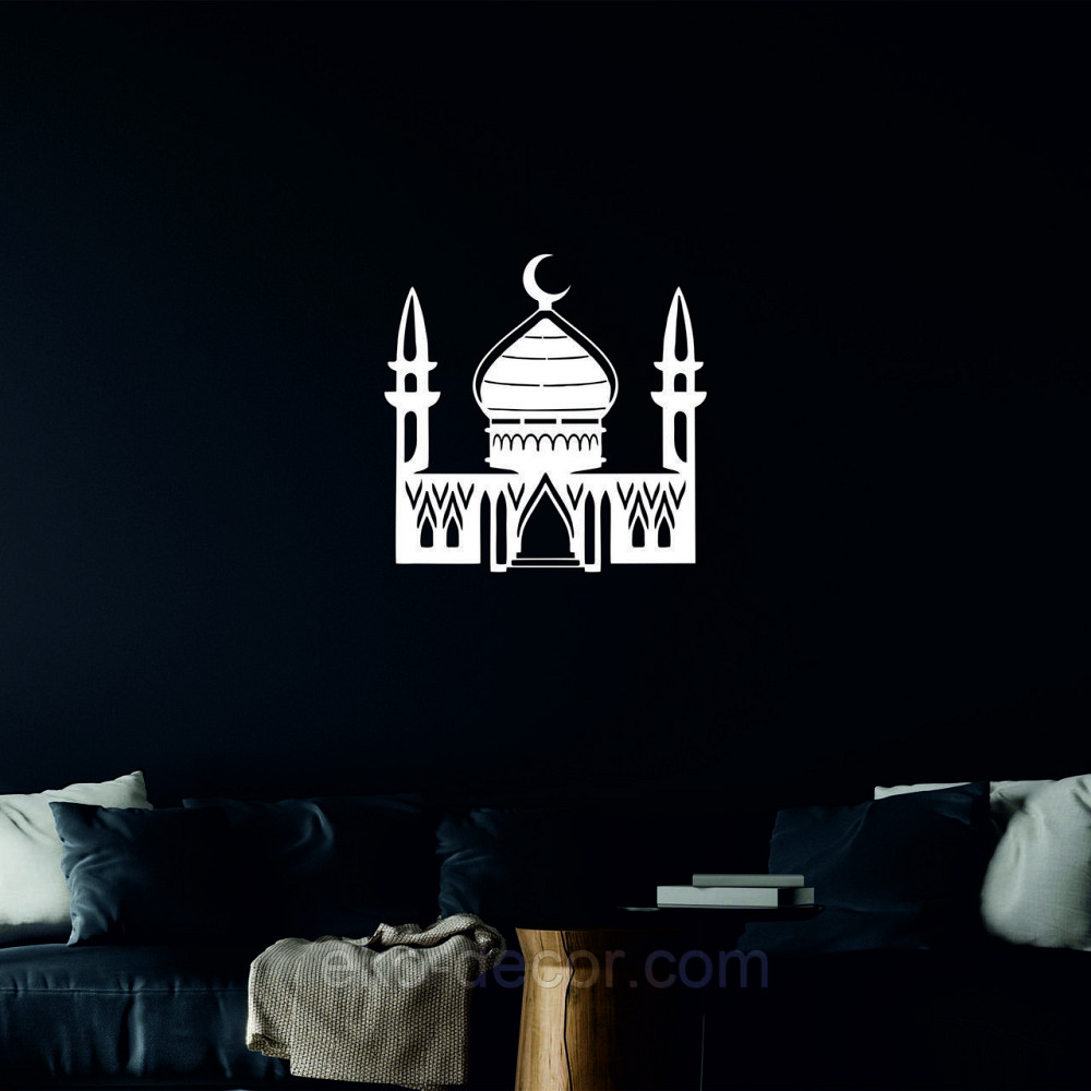 Декоративне настінне Панно «Іслам» Декор на стіну 90*90 см, Білий Київ - фото 9