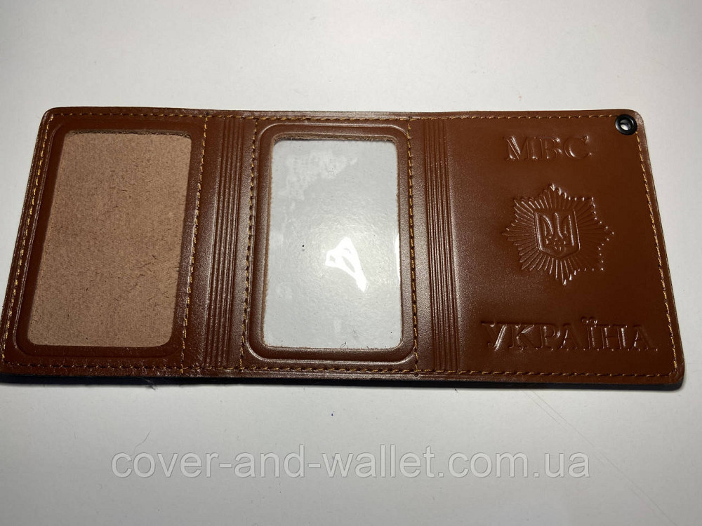 Генеральська обкладинка МВД (Міністерство внутрішніх справ) у три складання Київ - фото 1