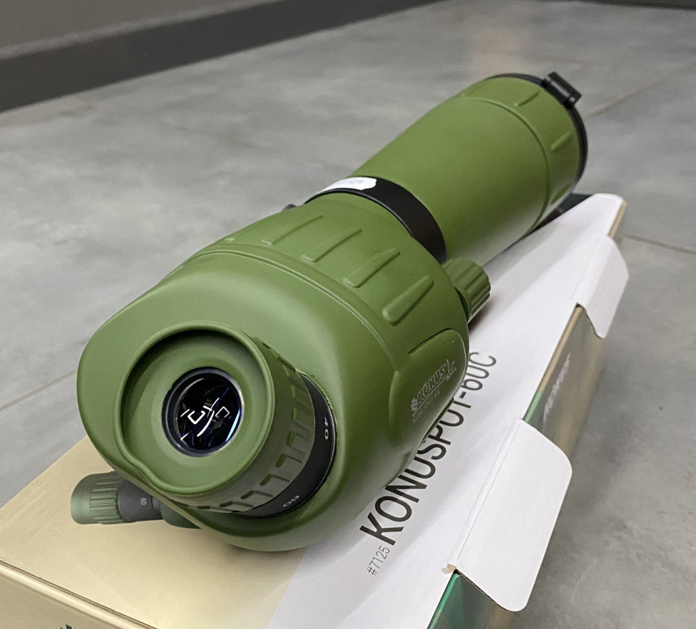 Подзорная труба KONUS KONUSPOT-60C 20-60x60, штатив в комплекте, чехол, ремень Solmir Киев - изображение 8