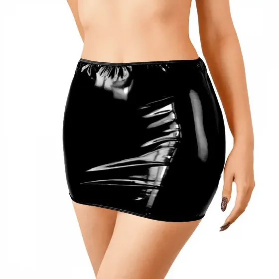 Сексуальна вінілова спідниця Art of Sex My Love чорна M Львів