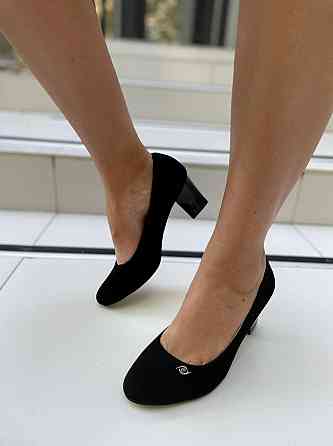 Туфлі жіночі VESNA 6382 чорні (літо, замша натуральна) (2242) Коломия