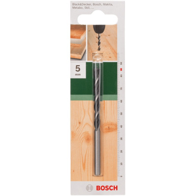 Свердло Bosch по дереву спіральне 5x50мм (2.609.255.202) Вінниця - фото 2