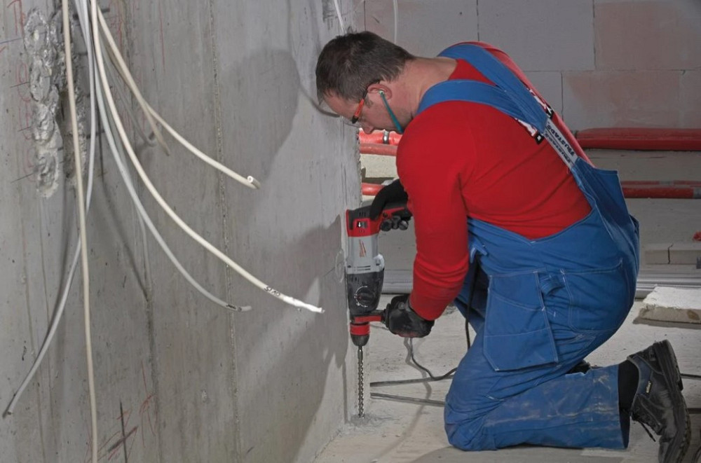 Перфоратор SDS-PLUS MILWAUKEE, PH 30 PowerX, 1030Вт, 3,6Дж (3 режими) (бічна рукоять, обмежувач глибини, кейс) Одеса - фото 9