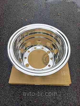 Ковпак колеса задній R22.5 (нержавійка) ведуча вісь Ковпак 22.5 Ковпак задній 22.5 Луцьк