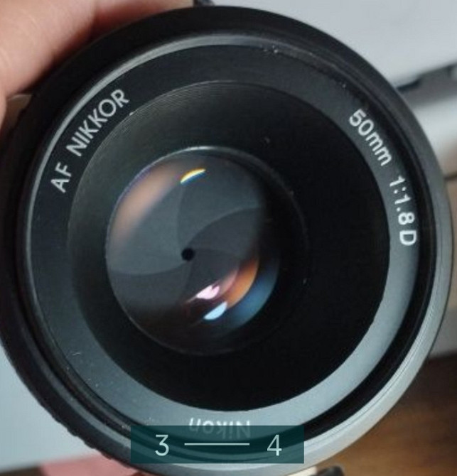 Объектив Nikon AF Nikkor 50mm f /1.8D Киев - изображение 2