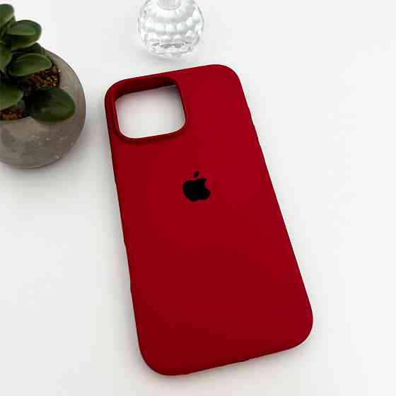 Чохол для смартфона Silicone Full Case AA Open Cam for Apple iPhone 16 Pro Max 21,Rose Red Киев