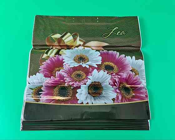 Полиэтиленовый пакет (40х40) с пластиковой ручкой  