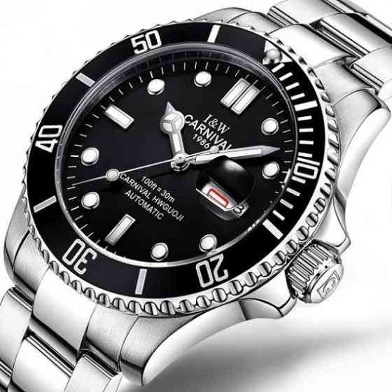 Годинник чоловічий наручний Carnival Patent (Сріблясті) Київ