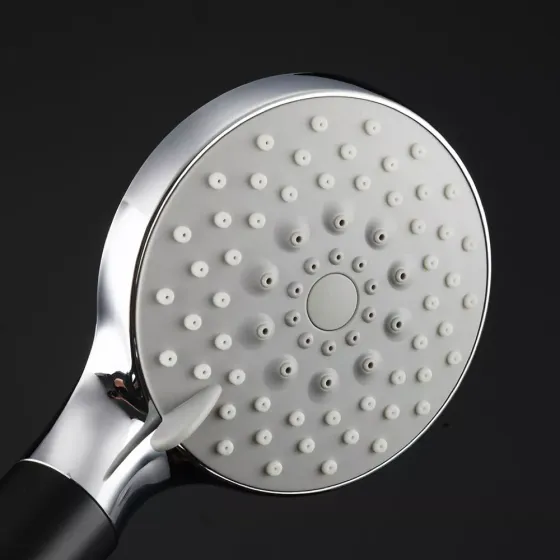 Змішувач для ванни з душовим гарнітуром GAPPO G3281 чорний/хром Київ