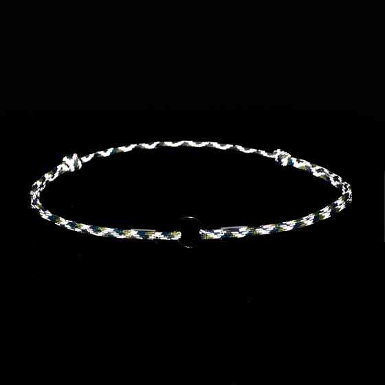 Шнурок для адресника из паракорда WAUDOG Smart ID, светоотражающий, 