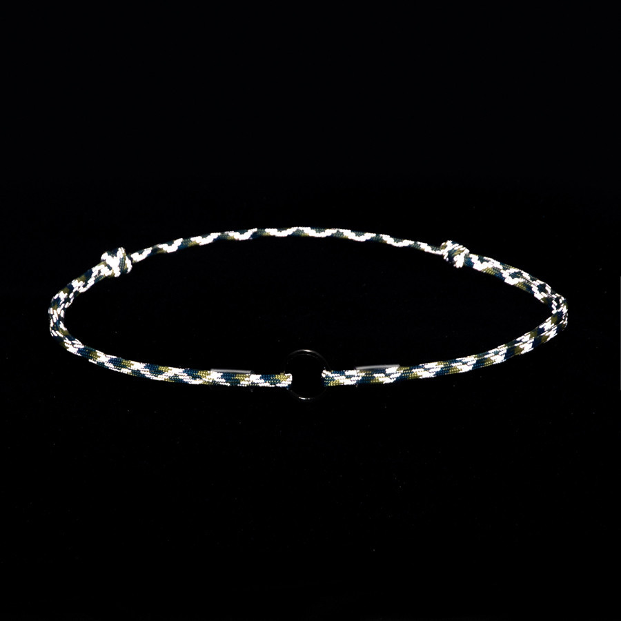 Шнурок для адресника из паракорда WAUDOG Smart ID, светоотражающий, 