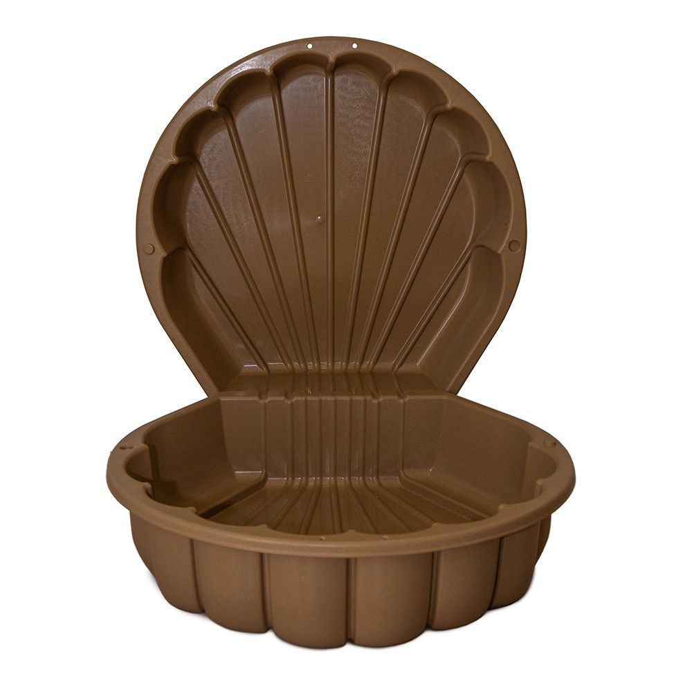 ЭКО НОВИНКА детская песочница бассейн в форме ракушки DOLONI коричневая (01236/01eco) Киев - изображение 1