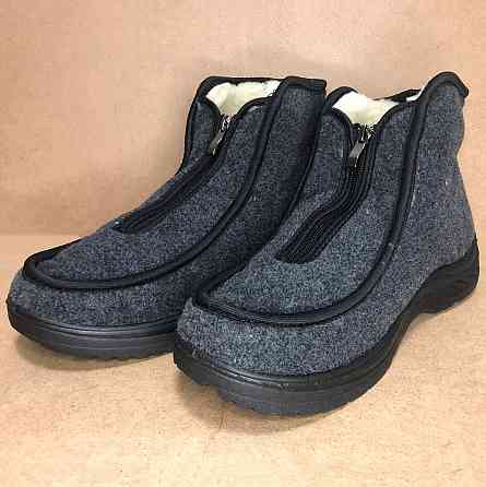 Чоловіче взуття для полювання та риболовлі 45р, Практичне взуття для чоловіків, Хутряні бурки RW-89 Львів