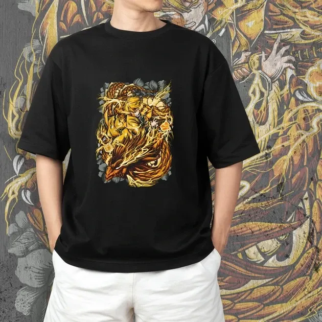 Футболка для подростка мальчика с принтом Клинок, рассекающий демонов Зеніцу 4 Размер 160 Anime10424 Днепр - изображение 3