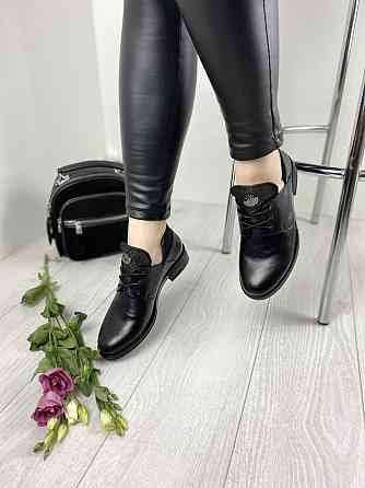 D and V Туфлі жіночі D and V 2029 чорні (весна-осінь, шкіра натуральна) (2240) лише 38р. Коломия