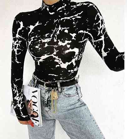 Женский эластичный принтованный гольф микродайвинг Одесса