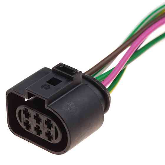 Роз'єм конектор с проводом, 6-кон., Дат, Кислорода, 1J0973733, 936142-1, VAG, TE Германия, Audi, Bugatti, Porsche, Seat, Skoda Київ