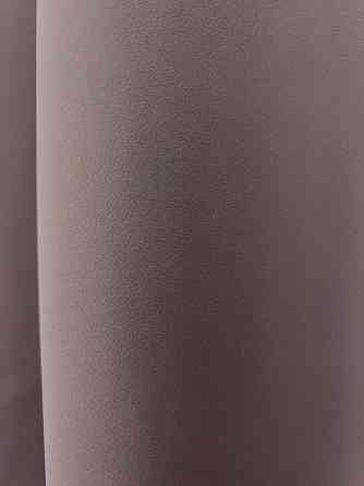 Комплект штор коротких VR-Textil Блекаут Midnight № 1233ш 140х170 см 2 шт Бурий (35-0437) Київ