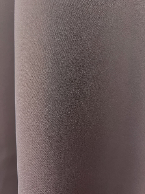 Комплект штор коротких VR-Textil Блекаут Midnight № 1233ш 140х170 см 2 шт Бурий (35-0437) Київ - фото 6
