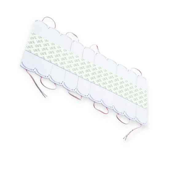 Модуль светодиодный 12V Белый 24 SMD 2835 24D 4, 8W линза (10шт) Мукачево