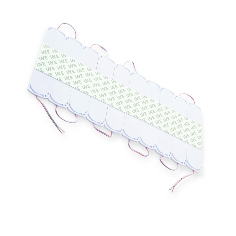 Модуль світлодіодний 12V Білий 24 SMD 2835 24D 4, 8W лінза (10шт) Мукачево - фото 2