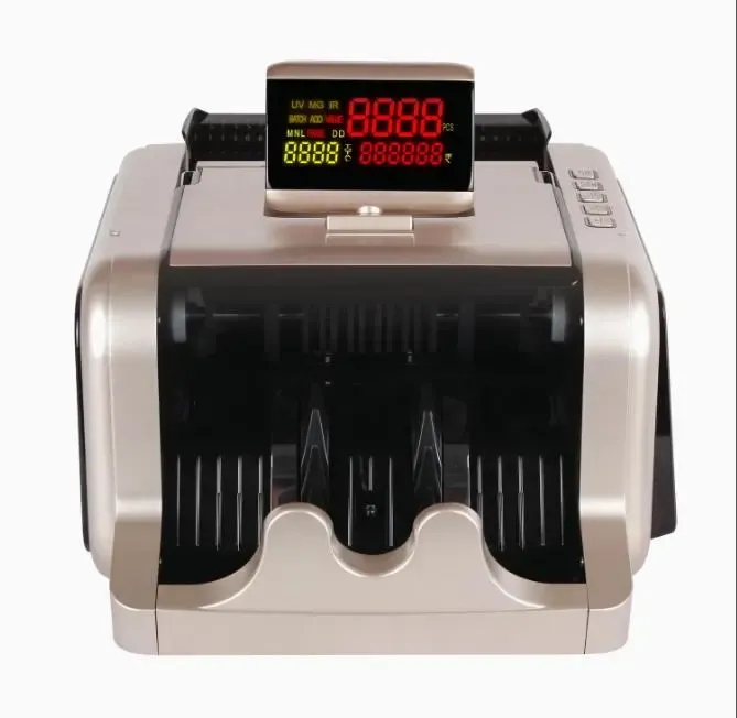 Машина для счета денег с детектором поддельных купюр и большим боковым светодиодным дисплеем Model-2600 Коломыя - изображение 3