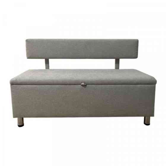 Диван для зоны ожидания Басси в ткани с крышкой, 100см Киев