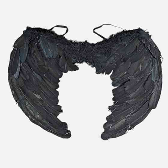 Крила Ангела 45х30см,MA26-189,Чорні SBR Київ