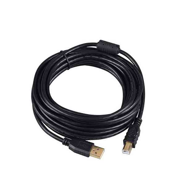 Кабель USB 2.0 10м для принтера и сканера с фильтрами Киев