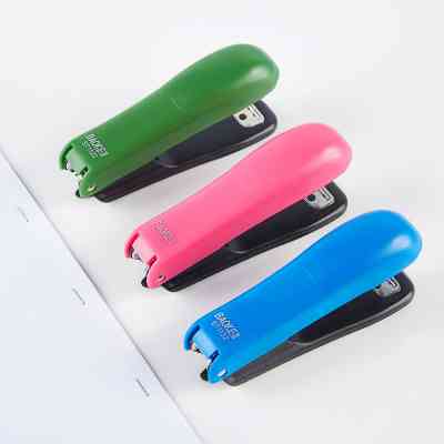 Степлер Baoke пластиковий, 10 аркушів, скоби №10, асорті (STAP-BAO-ST1122) Вінниця