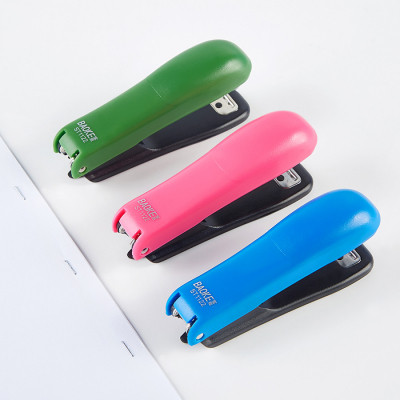 Степлер Baoke пластиковий, 10 аркушів, скоби №10, асорті (STAP-BAO-ST1122) Вінниця - фото 2