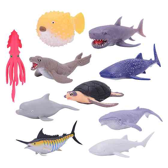 Дисплей стретч-іграшок серії Legend of animals Максі - Хранителі океану(10шт) Дніпро