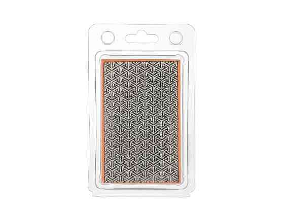 Губка алмазна "GeKo" для шліфування кромок плитки P100 Стрый