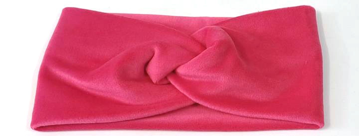 Повязка для волос детская малиновая Киев - изображение 1